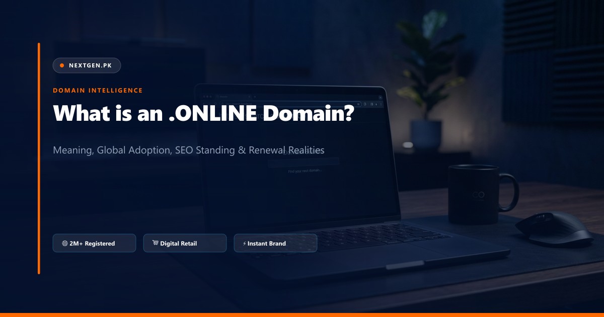 What is an .ONLINE Domain? Meaning, Pricing, SEO & Brand Potential (2026 Guide)