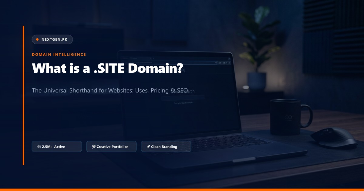What is a .SITE Domain? Meaning, Use Cases, SEO & Pricing Guide (2026)