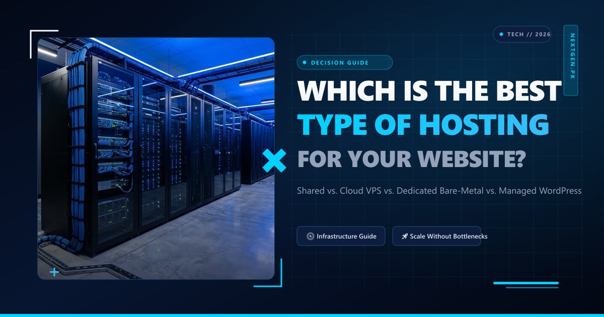 Which is the Best Type of Hosting for My Website? The 2026 Infrastructure Decision Guide