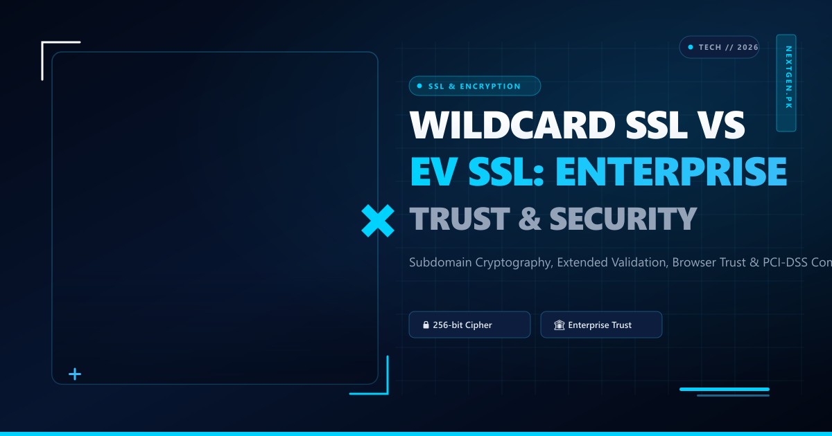 Wildcard SSL vs. EV SSL: The Definitive Business Guide to Domain Security & Browser Trust (2026)