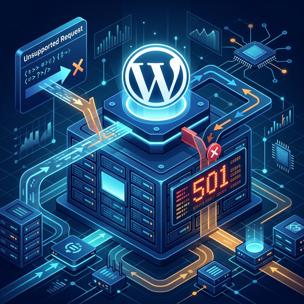How to Fix the 501 Not Implemented Error in WordPress
