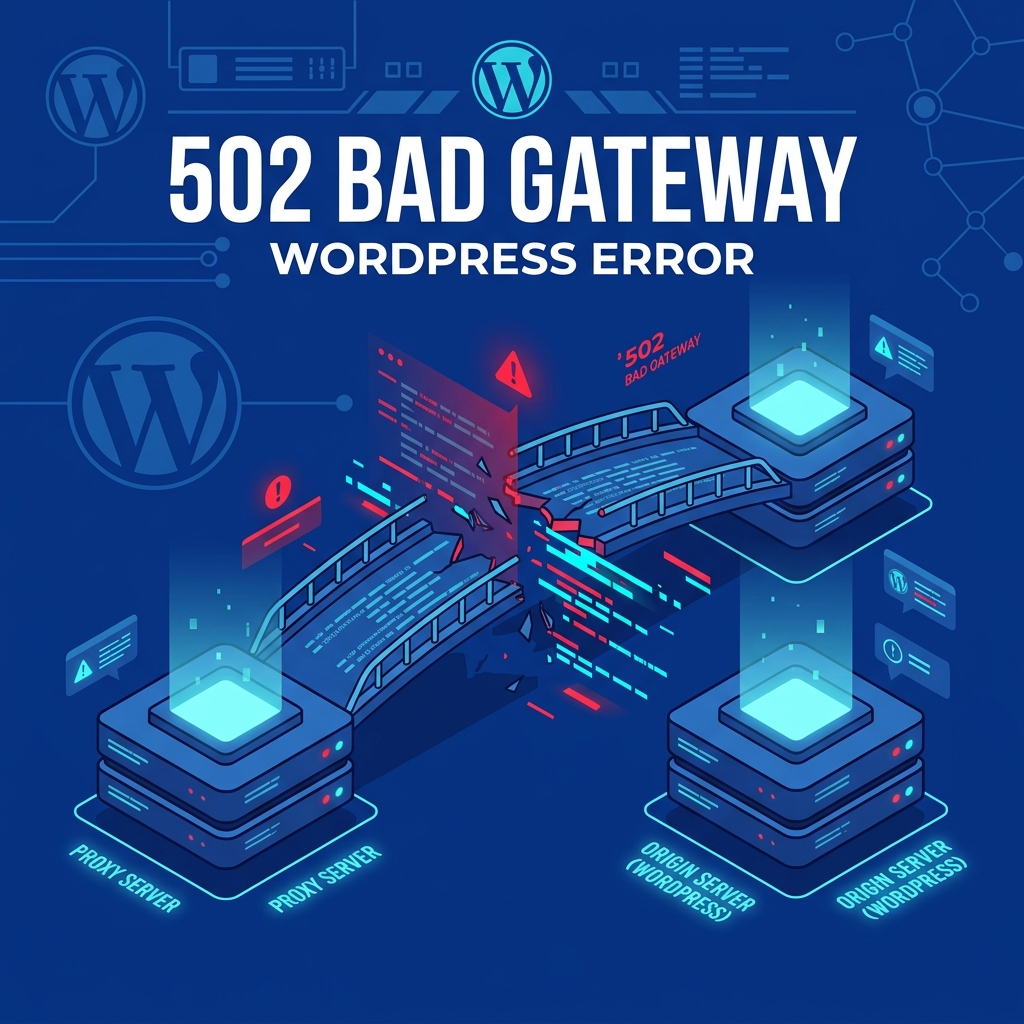How to Fix the 502 Bad Gateway Error in WordPress