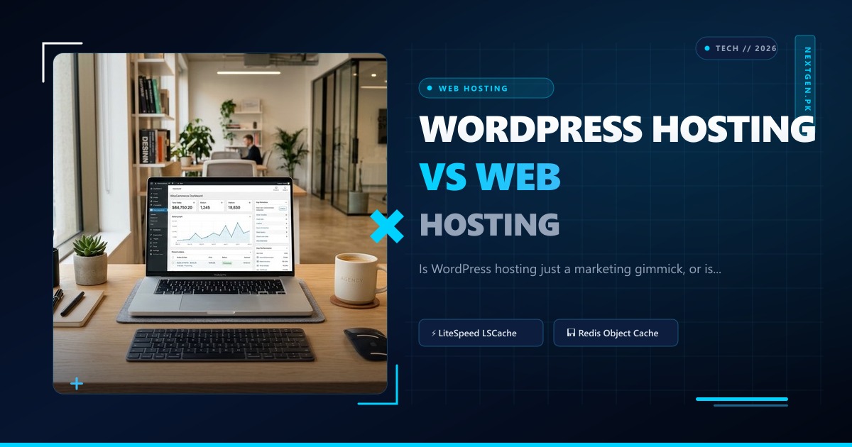WordPress Hosting vs Web Hosting: Are They the Same? (2026 Comparison)