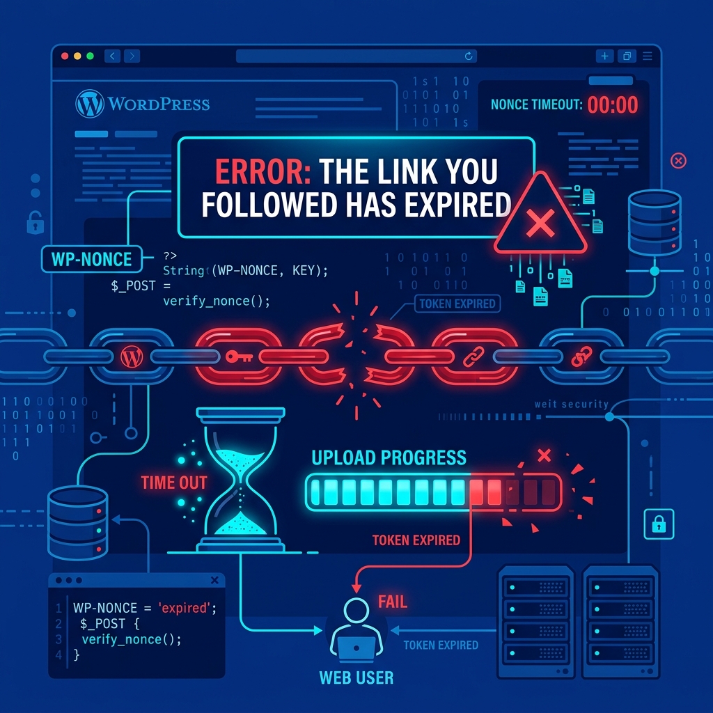 How to Fix 'The link you followed has expired' Error in WordPress