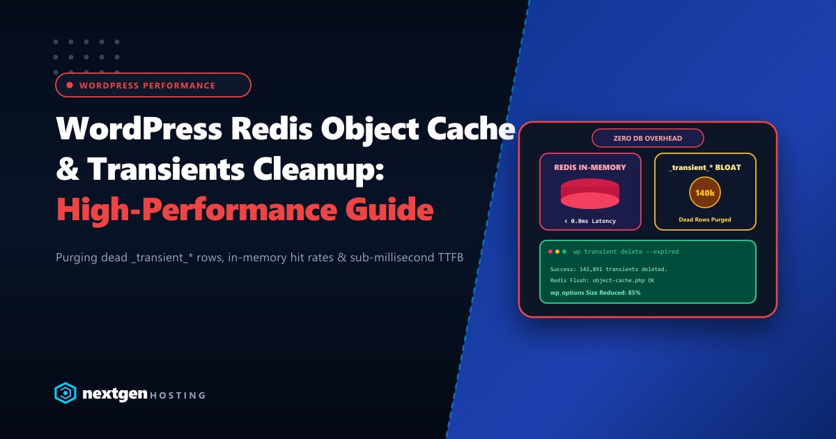 WordPress Redis Object Cache & Transients Cleanup: Complete High-Performance Guide