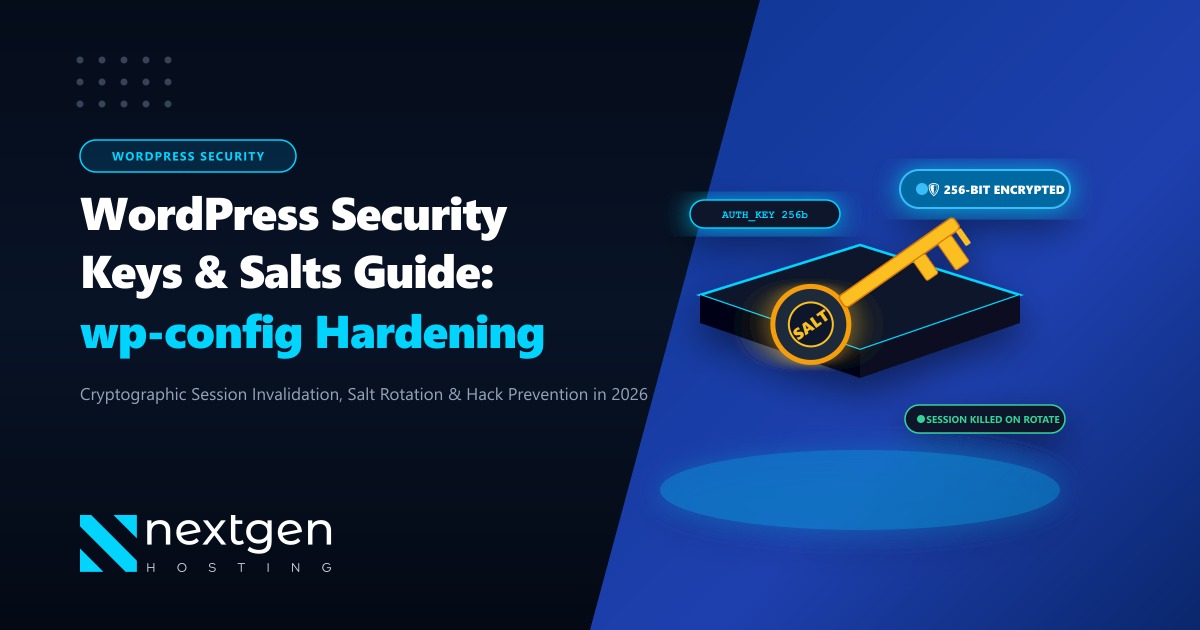 WordPress Security Keys & Salts: Hardening wp-config.php in Pakistan (2026)