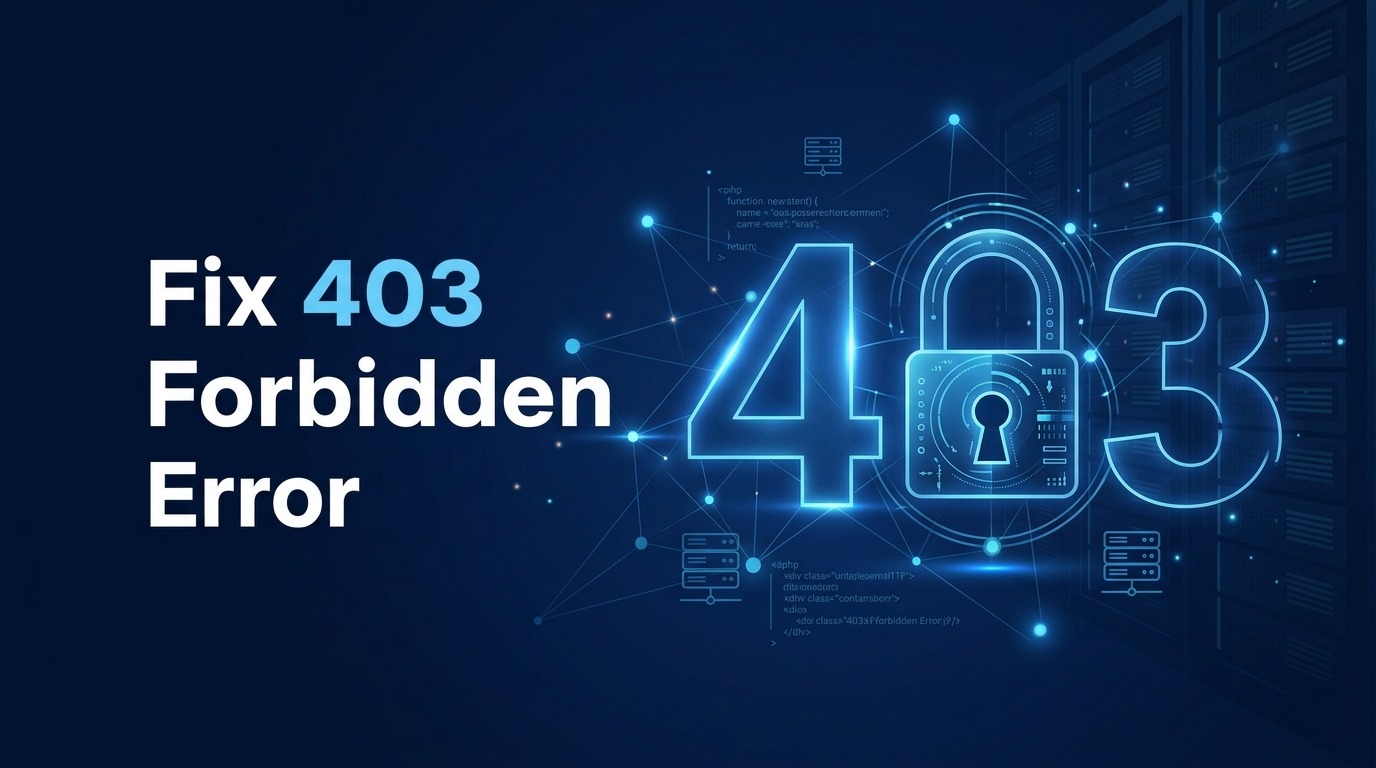 How to Fix the 403 Forbidden Error in WordPress