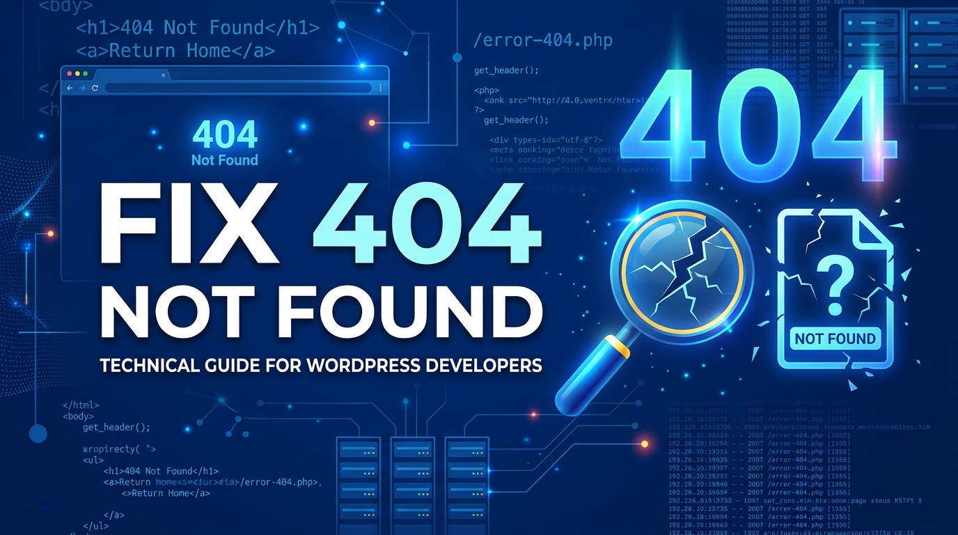 How to Fix the 404 Page Not Found Error in WordPress