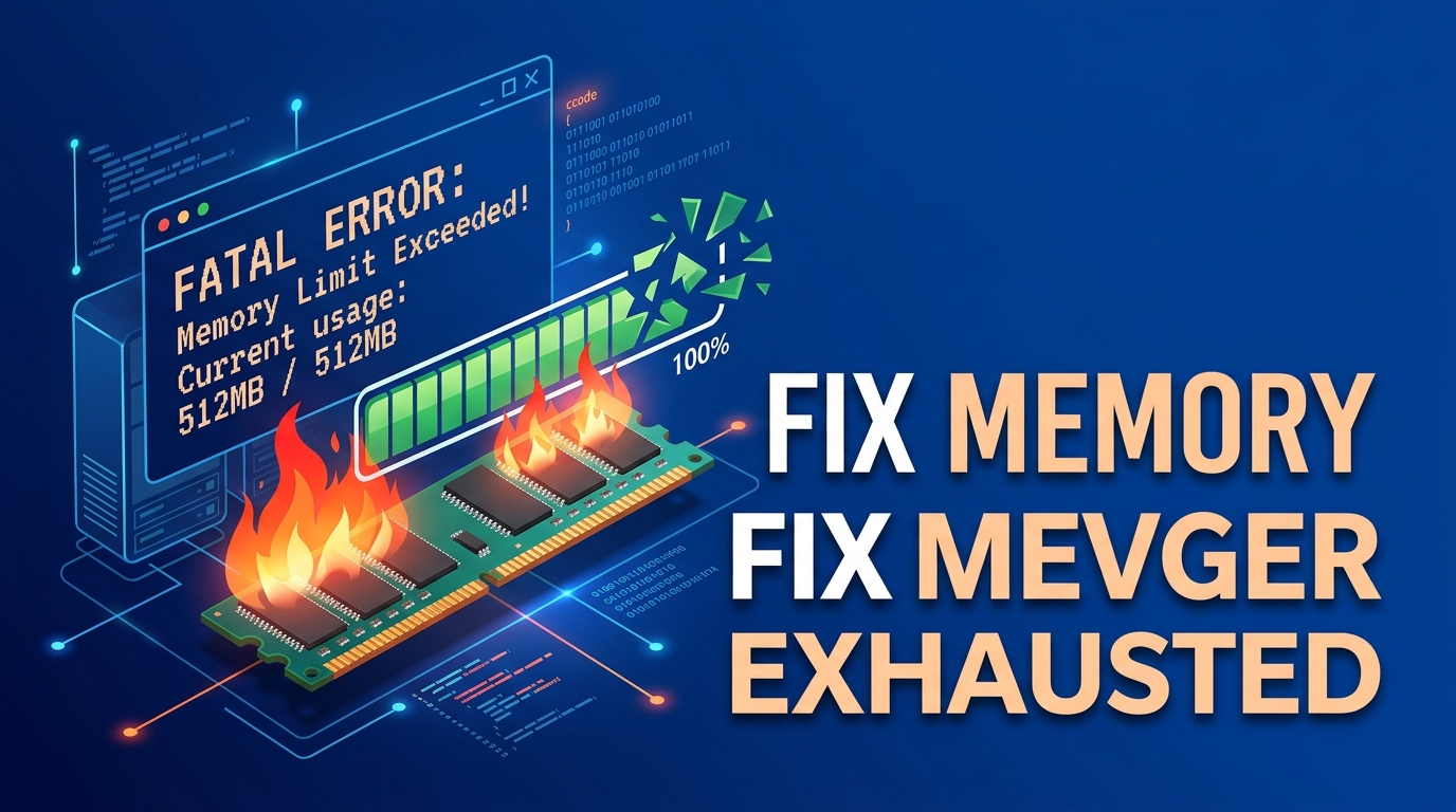 How to Fix WordPress 'Allowed Memory Size Exhausted' Fatal Error