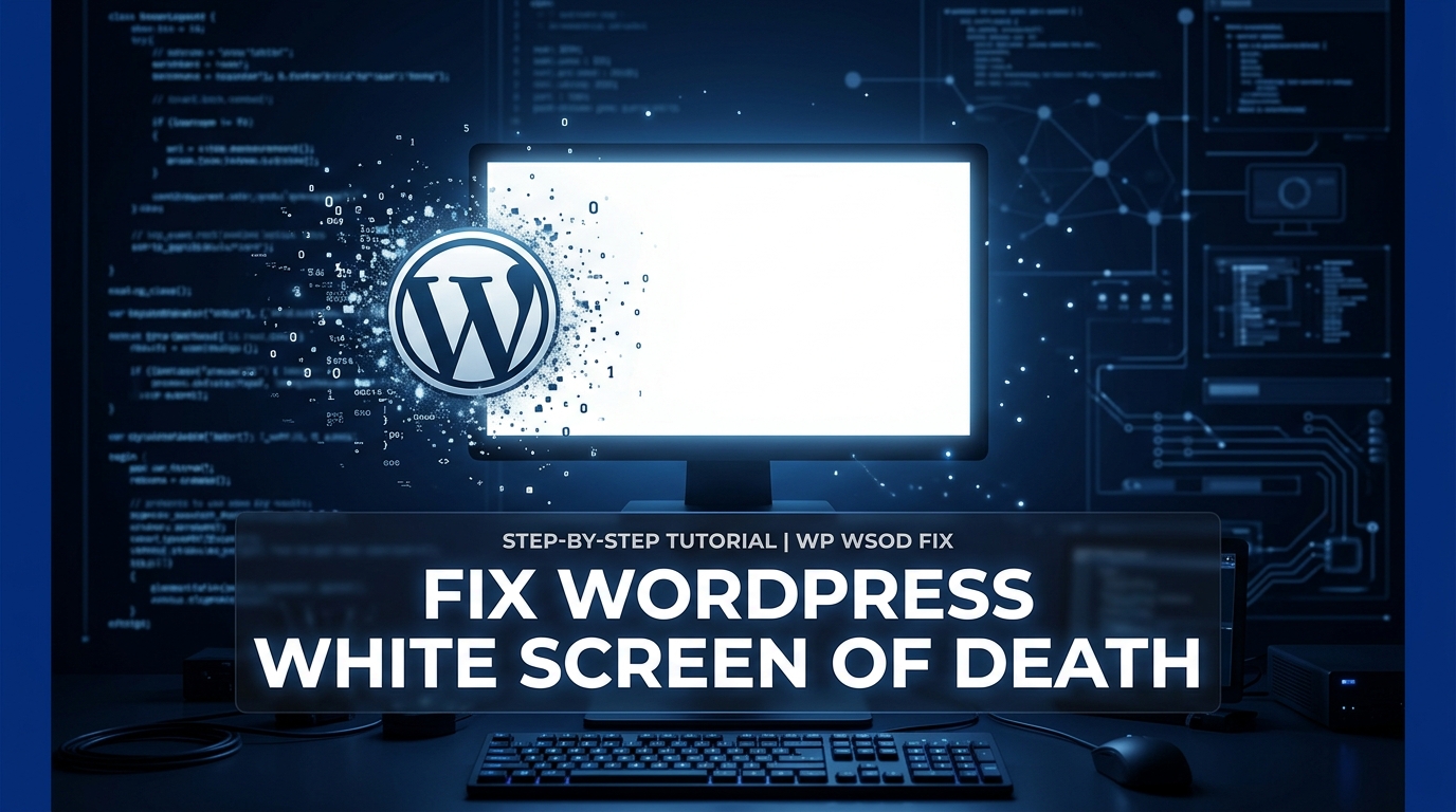 How to Fix the WordPress White Screen of Death (WSoD)