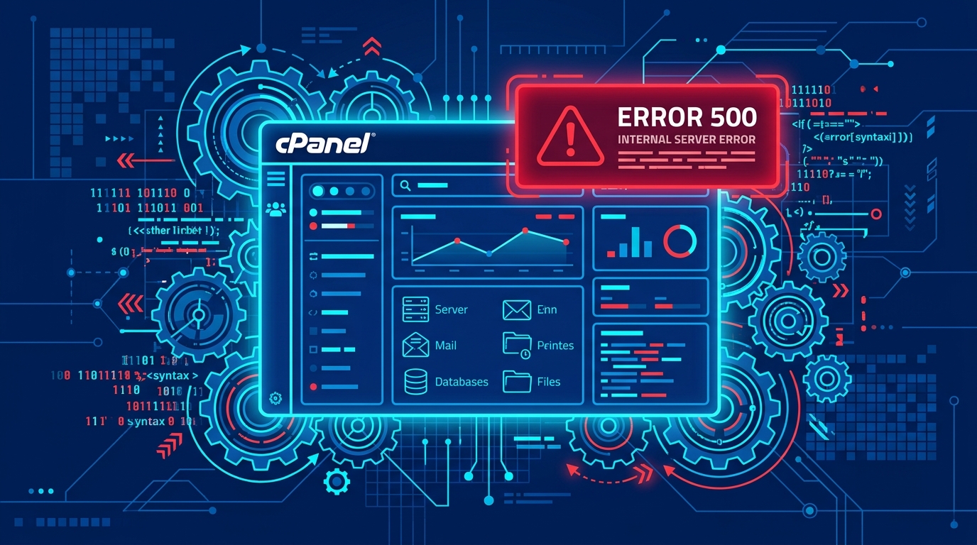 How to Fix cPanel Error 500: Internal Server Error