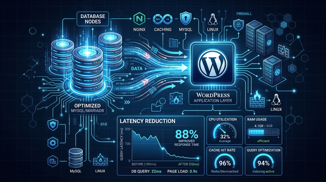 Optimizing MariaDB for High-Traffic WordPress Sites on Pakistan VPS: Addressing Latency and OOM Kills