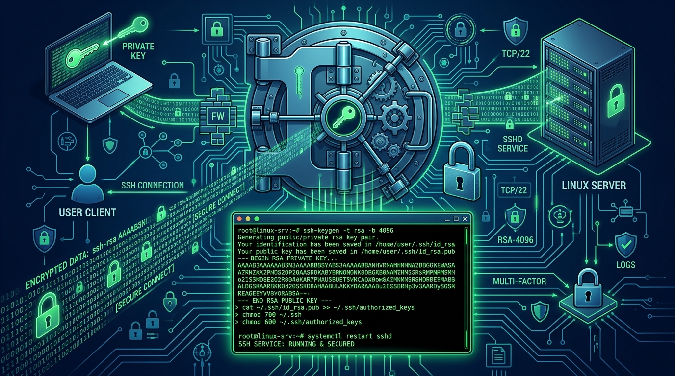 Securing SSH Access on Pakistan VPS: Moving Beyond Password Authentication