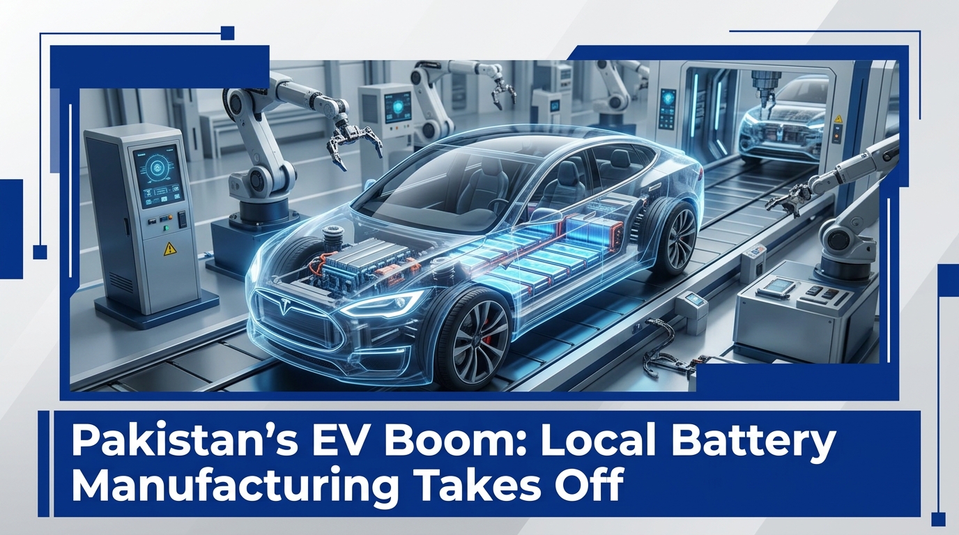 Pakistan's EV Boom: Local Battery Manufacturing Takes Off in 2026