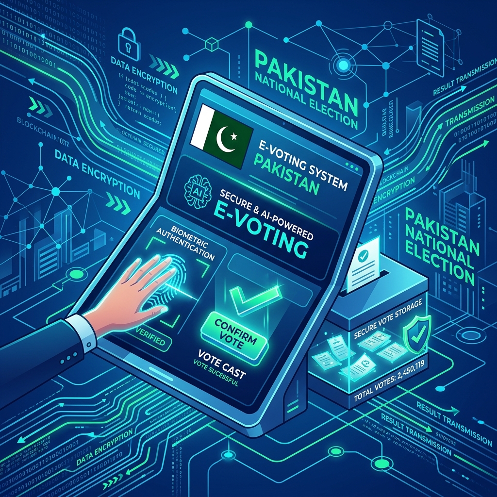 Pakistan Unveils AI-Powered E-Voting System Prototype for 2026