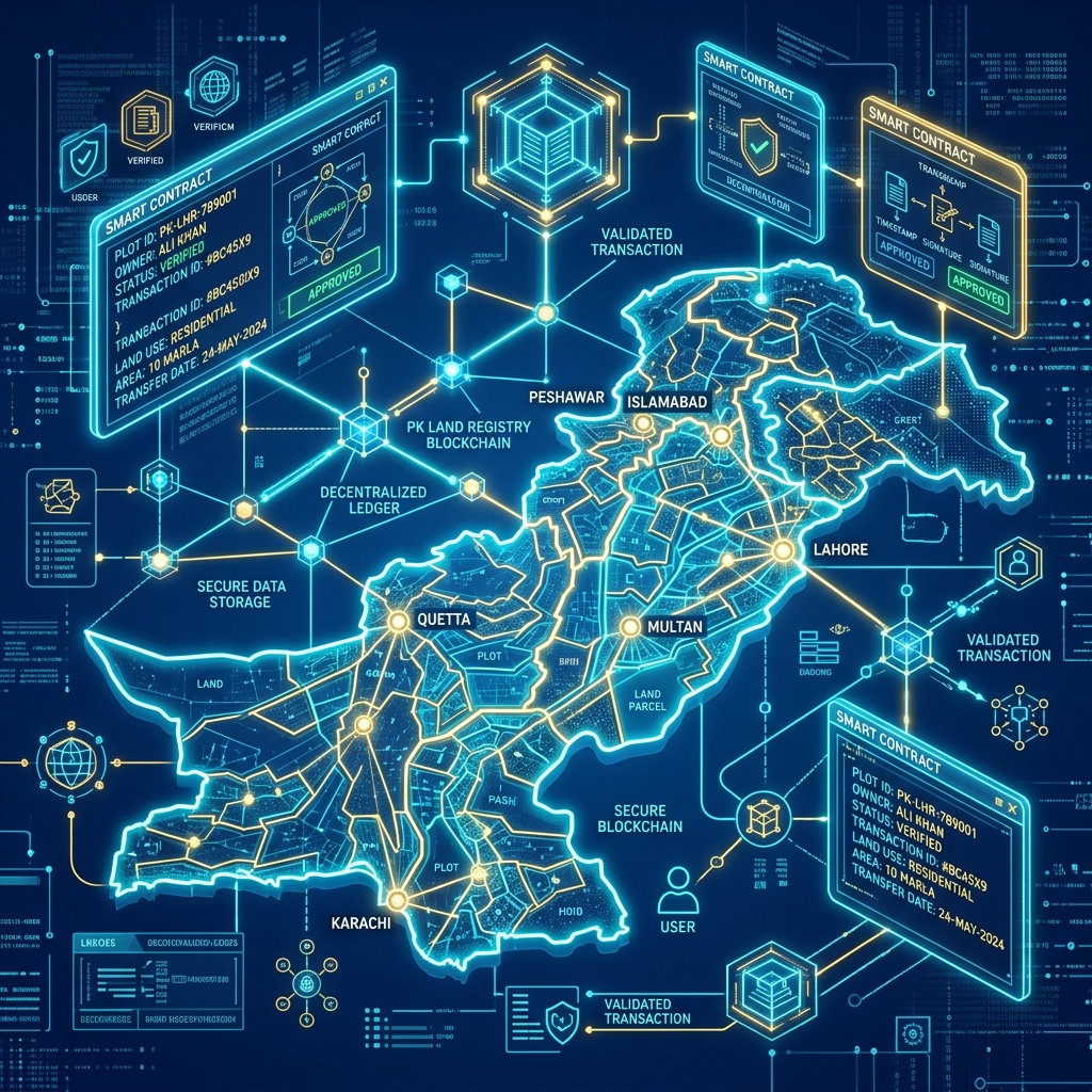 Pakistan Announces Nationwide Blockchain Land Registry System