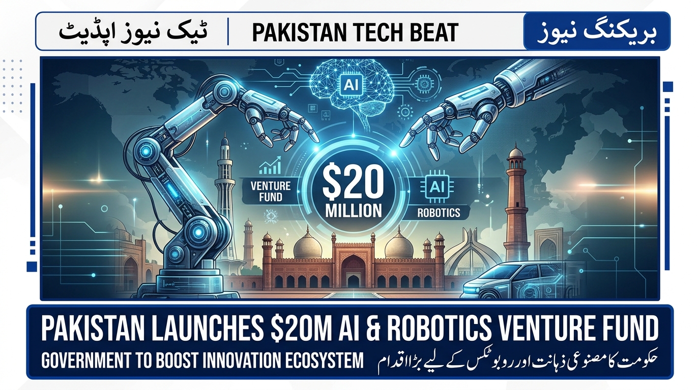 Pakistan Launches $20 Million Venture Fund to Supercharge AI and Robotics in 2026