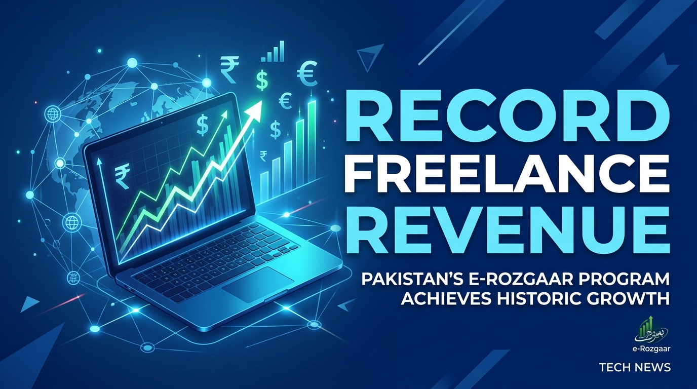 Pakistan’s e-Rozgaar Program Hits Record Freelancing Revenue in 2026