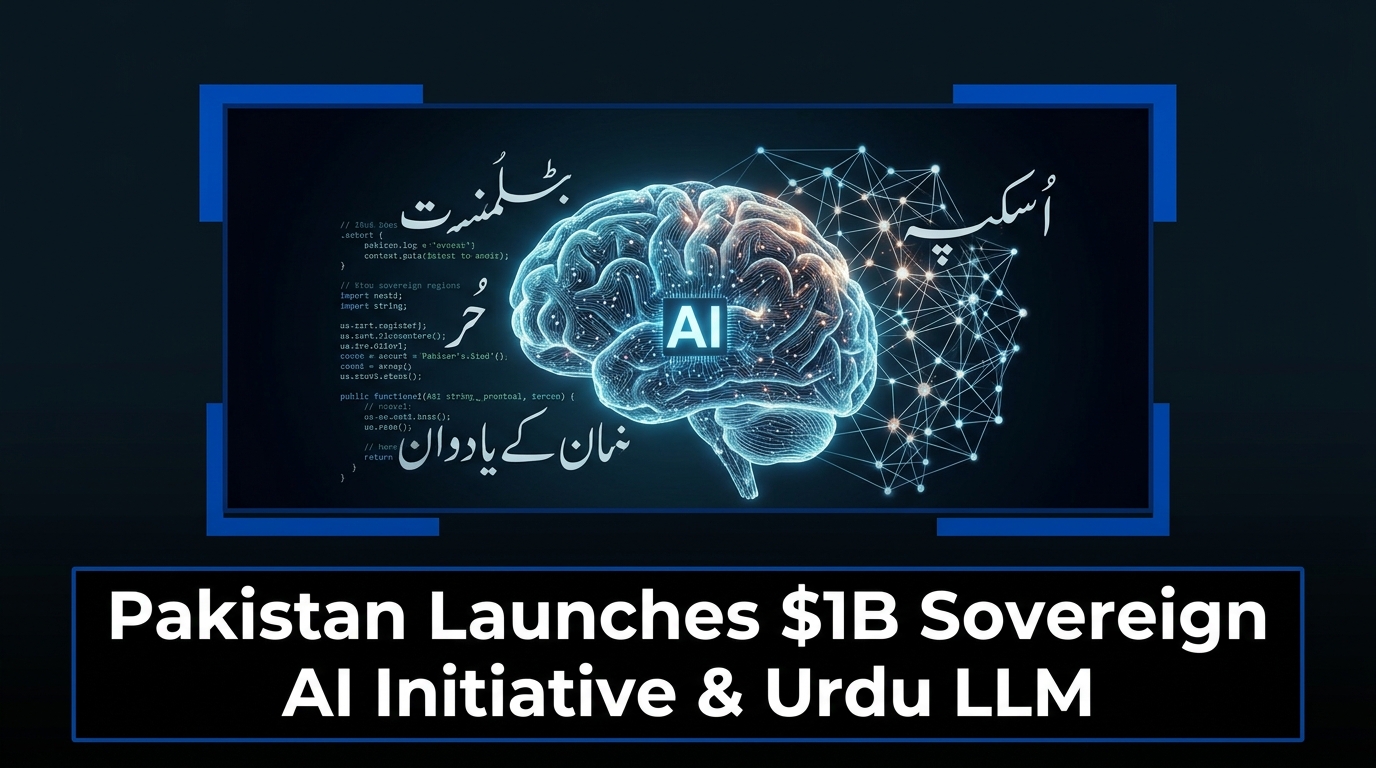 Pakistan Launches $1B Sovereign AI Initiative and Indigenous Urdu LLM