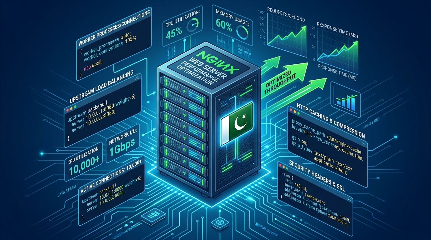 NGINX Performance Tuning on Linux VPS: Complete 2026 Guide for Pakistan Hosting Environments